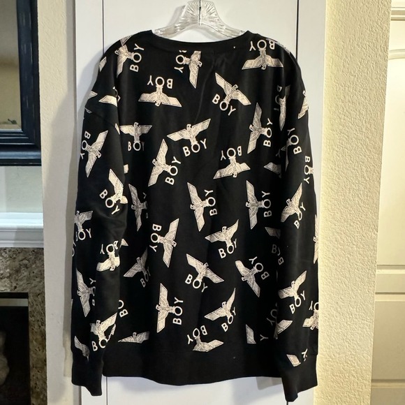 Boy London BOY REPEAT SWEATSHIRT Size Large Unisex - Picture 10 of 13